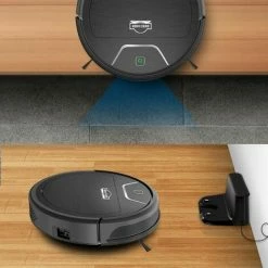 Aspirateur Robot Laveur-DEWINNER Multifonction 2 En 1 Intelligent Machine De Nettoyage - Noir -Aspirateur et sac Soldes 49700253 4