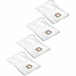 Vhbw 20x Sacs Compatible Avec Flex VC21, VC25, VC26, VCE, VCE35L Aspirateur - Microfibres Non Tissées, 34cm X 30cm, Blanc