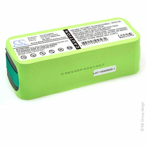 NX ™ NX - Batterie aspirateur compatible Infinuvo 14.4V 2.8Ah - CS-IFC200VX;CSIFC200V NX ™ NX - Batterie Aspirateur Compatible Infinuvo 14.4V 2.8Ah - CS-IFC200VX;CSIFC200V -Aspirateur et sac Soldes 5085387 2