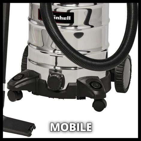 Einhell Aspirateur eaux et poussières TC-VC 1930 SA Kit (1500W, Cuve 30L, Prise Synchro OEP) Livré avec accessoires Einhell Aspirateur Eaux Et Poussières TC-VC 1930 SA Kit (1500W, Cuve 30L, Prise Synchro OEP) Livré Avec Accessoires -Aspirateur et sac Soldes 51134341 4