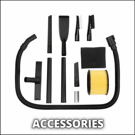 Einhell Aspirateur eaux et poussières TC-VC 1930 SA Kit (1500W, Cuve 30L, Prise Synchro OEP) Livré avec accessoires Einhell Aspirateur Eaux Et Poussières TC-VC 1930 SA Kit (1500W, Cuve 30L, Prise Synchro OEP) Livré Avec Accessoires -Aspirateur et sac Soldes 51134341 5