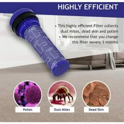 KARTOKNER Filtre Pour Dyson DC28 DC28C DC37 DC39 DC39I DC53 Aspirateur -Aspirateur et sac Soldes 51373097 5
