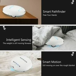 LANGRAY Robot D'élimination Des Acariens Instrument D'élimination Des Acariens Du Pilote Automatique UV Nettoyant Acariens De Lit Robot De Stérilisation Ultraviolet Pour Matelas Oreillers Tissu 3 LANGRAY Robot D'élimination Des Acariens Instrument D'élimination Des Acariens Du Pilote Automatique UV Nettoyant Acariens De Lit Robot De Stérilisation Ultraviolet Pour Matelas Oreillers Tissu -Aspirateur et sac Soldes 51634489 4