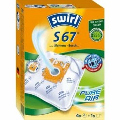 MELITA Sac D'aspirateur Swirl S67 – 4 pièces