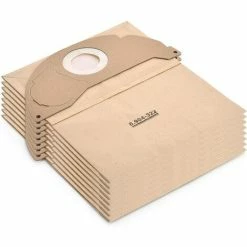 TANABATA Lot De 8 Sacs Filtrants En Papier Pour Aspirateur Kärcher 6.904-322.0 Compatible Avec Les Sacs WD2