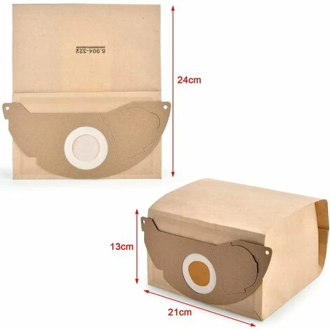 TANABATA Lot de 8 sacs filtrants en papier pour aspirateur Kärcher 6.904-322.0 compatible avec les sacs WD2 TANABATA Lot De 8 Sacs Filtrants En Papier Pour Aspirateur Kärcher 6.904-322.0 Compatible Avec Les Sacs WD2 -Aspirateur et sac Soldes 53926712 2