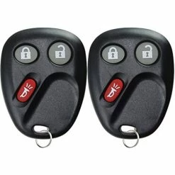 LIFCAUSAL 2 Pièces De Remplacement De Clé De Voiture à Télécommande Pour Cadillac/Chevrolet/GMC/Hummer/Torrent