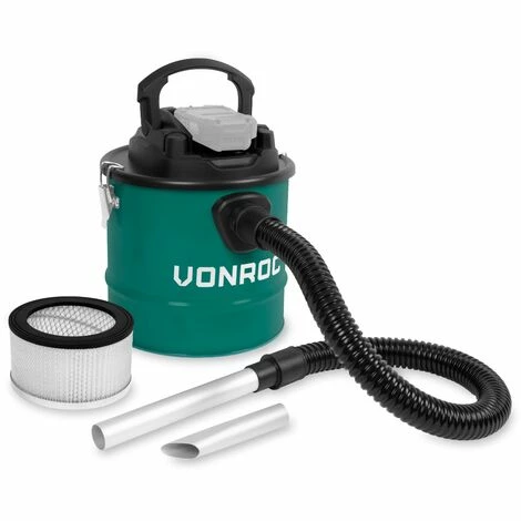 VONROC Aspirateur à cendres sans fil VPower 20V - Réservoir 12L - Filtre HEPA – Sans batterie ni chargeur rapide VONROC Aspirateur à Cendres Sans Fil VPower 20V - Réservoir 12L - Filtre HEPA – Sans Batterie Ni Chargeur Rapide -Aspirateur et sac Soldes 54903146 1