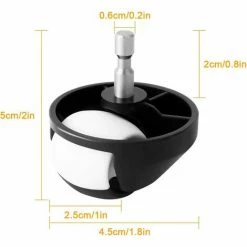 2 Pack Roue De Roulette De Remplacement Pour L'assemblage De Roulettes Pour IRobot Aspirateur Roomba 500 600 700 800 900 Series 560 620 650 770 780 880 980 960 Fontainebleau -Aspirateur et sac Soldes 55255419 3