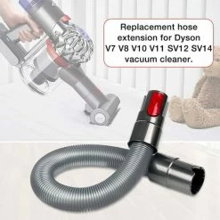 GUAZHUNIFR Tuyau Pour Aspirateur Dyson, Tuyau Flexible Compatible Dyson V7 V8 V10 V11 Tuyau Aspirateur Extensible Rallonge Tuyau Dyson Tube Flexible Dyson Accessoire Dyson，GU.B/bon -Aspirateur et sac Soldes 56812290 5