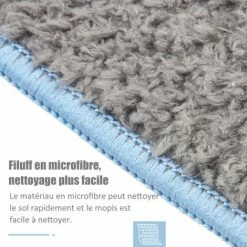 LRISHOM 6Pcs Accessoires De Nettoyage De Balayeuse De Robot Accessoires De Remplacement De Vadrouille, Lingettes Sèches / Humides Lavables, Pour Balayeuse De Robot IRobot Braava Jet M6, 6Pcs Vadrouille Humide -Aspirateur et sac Soldes 57112171 3