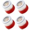 TRIOMPHE Lot De 4 Filtres HEPA Pour Aspirateur à Main Xiaomi Dreame V8 V9 V9B V9P XR V10 V11，T-Audace