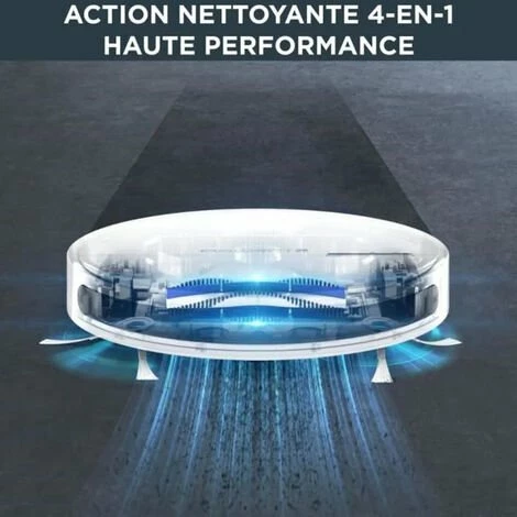 aspirateur/laveur robot programmable connecté - rr7387wh - rowenta - blanc Aspirateur/laveur Robot Programmable Connecté - Rr7387wh - Rowenta - Blanc -Aspirateur et sac Soldes 57598981 3