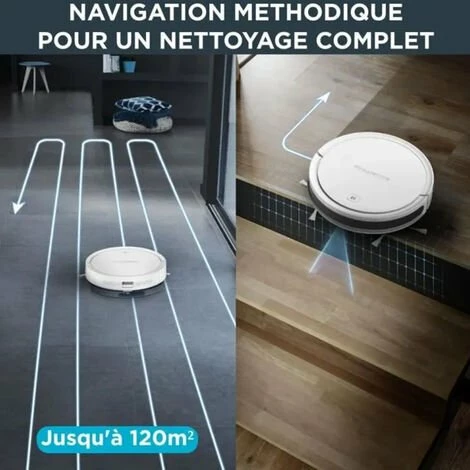 aspirateur/laveur robot programmable connecté - rr7387wh - rowenta - blanc Aspirateur/laveur Robot Programmable Connecté - Rr7387wh - Rowenta - Blanc -Aspirateur et sac Soldes 57598981 5