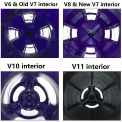 TINOR Brushroll Rouleau Brosse Pour Dyson V6 V7 SV11 Animal Pièce De Rechange Accessoire -968266-02 968266-04 -Aspirateur et sac Soldes 57643896 4