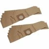 Vhbw 10x Sacs Compatible Avec Kärcher WD 1 Compact Battery Set, WD 1 Compact Battery Aspirateur - Papier Marron