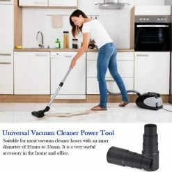 HIASDFLS 25Mm-42Mm Adaptateur Tuyau Aspirateur En Chlorure De Polyvinyle Adaptateur Réducteur Aspirateur Découpable Adaptateur Standard Aspirateur Pour Ponceuse Perceuse Scie Sauteuse -2 Pcs -Aspirateur et sac Soldes 58677808 5
