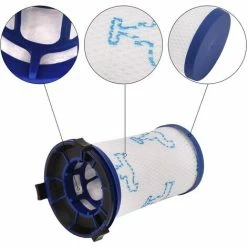 EINEMGELD 3pcs Filtres De Rechange Pour Rowenta Air Force 360 RH9051WO RH9057WO RH9059WO RH9081WO RH9086WO & Tefal Air Force 360 Aspirateur, Accessoires De Remplacement Alternative à ZR009001 -Aspirateur et sac Soldes 59434126 4