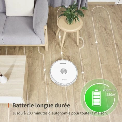 ULTENIC T10 - Aspirateur Robot Laveur Connecté 3 en 1 - Station de Vidage - Navigation LDS Intelligente - 3000 Pa - Détection Tapis ULTENIC T10 - Aspirateur Robot Laveur Connecté 3 En 1 - Station De Vidage - Navigation LDS Intelligente - 3000 Pa - Détection Tapis -Aspirateur et sac Soldes 59465138 4