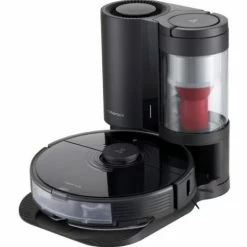 Roborock S7+ Noir - Aspirateur Robot Avec Station De Vidage
