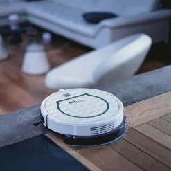 EZICLEAN EZICOM - Aqua IMap A150 - Robot Aspirateur Laveur Connecté - Navigation Gyro+ - 60dB - 70 Min - 75 M² - 330 Ml -Aspirateur et sac Soldes 60044020 4