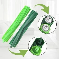 IRISFR Lot De 2 Brosses De Rechange En Caoutchouc Pour Aspirateur IRobot Roomba S9, Lilaris -Aspirateur et sac Soldes 60068565 3
