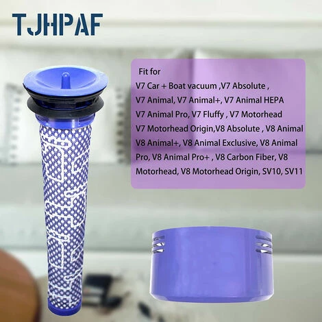MINETGNON Kit pack de 4 filtres Post Moteur et Filtre Pr¨¦ moteur pour Dyson aspirateur V8 V7 MINETGNON Kit Pack De 4 Filtres Post Moteur Et Filtre Pr¨¦ Moteur Pour Dyson Aspirateur V8 V7 -Aspirateur et sac Soldes 60155099 3
