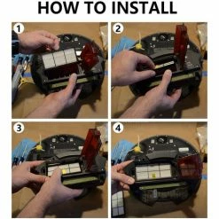 MINETGNON Pack De 3 Replacements De Filtre Pour IRobot Aspirateur S¨¦ries 800 And 900 - Haut Efficacit¨¦ -Aspirateur et sac Soldes 60155103 4
