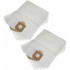 Vhbw 10x Sacs Compatible Avec Kärcher T 10/1, T 10/1 Adv, T101eco!efficiency Aspirateur - Microfibres Non Tissées, 36cm X 23,5cm Blanc -Aspirateur et sac Soldes 60740414 3