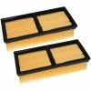 Vhbw Lot De 2x Filtres Plissé Plat Compatible Avec Kärcher NT 65/2 Tact² Tc Aspirateur Industriel - Élément Filtrant