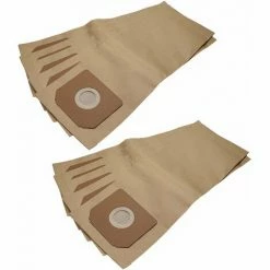 Vhbw 10x Sacs Compatible Avec Kärcher NT 14/1 Eco, NT 14/1 Eco Advanced, NT 14/1 Eco Te Advanced Aspirateur - Papier Marron