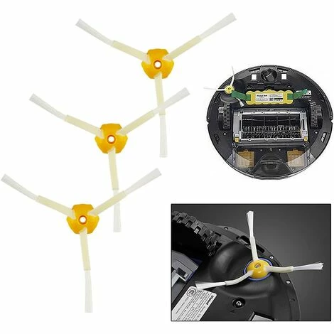 MEZHENG Kit de Remplacement pour Roomba 700 série 700 720 750 760 765 770 772 772e 774 775 776 776p 780 782 782e 785 786 MEZHENG Kit De Remplacement Pour Roomba 700 Série 700 720 750 760 765 770 772 772e 774 775 776 776p 780 782 782e 785 786 -Aspirateur et sac Soldes 61310022 3