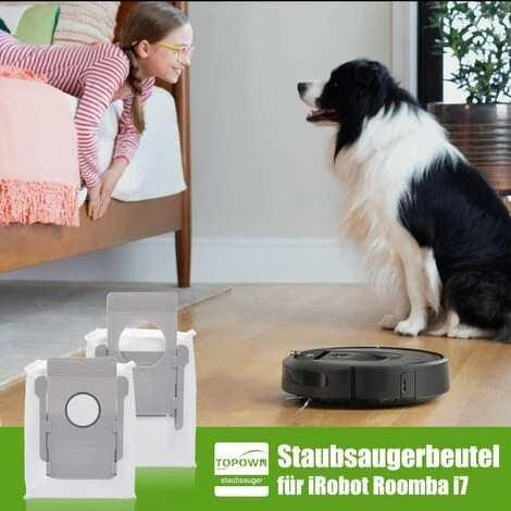 MEZHENG 10 pcs Sac Irobot Roomba i7, Sacs À Poussière de Rechange pour Aspirateur iRobot Roomba i7 i7+ / i7 Plus E5 E6 E7 S9 S9+ MEZHENG 10 Pcs Sac Irobot Roomba I7, Sacs À Poussière De Rechange Pour Aspirateur IRobot Roomba I7 I7+ / I7 Plus E5 E6 E7 S9 S9+ -Aspirateur et sac Soldes 61310046 2