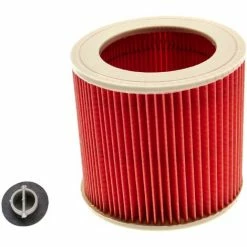Vhbw Filtre à Cartouche Compatible Avec Kärcher NT 27/1 ME Professional, NT 38/1 CLassic Aspirateur à Sec Ou Humide - Filtre Plissé, Rouge -Aspirateur et sac Soldes 61351433 3