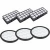 Cisea Filtre ZR903701，Filtre Rechange ZR903701，Filtres Pour Rowenta Silence Force Cyclonic 4aaaa Ro76xx ModÈle Aspirateurs, Filtre Accessoires Pour RO7647EA RO7663EA RO7676EA RO7681EA (Modèle RO76xx)