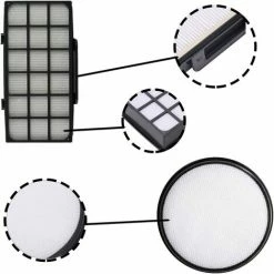 Cisea Filtre ZR903701，Filtre Rechange ZR903701，Filtres Pour Rowenta Silence Force Cyclonic 4aaaa Ro76xx ModÈle Aspirateurs, Filtre Accessoires Pour RO7647EA RO7663EA RO7676EA RO7681EA (Modèle RO76xx) -Aspirateur et sac Soldes 63479874 4