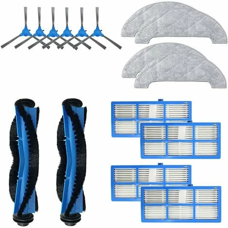 Cisea Kit d'accessoires pour Proscenic 850T Pièces de rechange pour aspirateur 2 Brosse principale + 4 Filtre Hepa + 6 Brosse latérale + 4 Chiffon de vadrouille Cisea Kit D'accessoires Pour Proscenic 850T Pièces De Rechange Pour Aspirateur 2 Brosse Principale + 4 Filtre Hepa + 6 Brosse Latérale + 4 Chiffon De Vadrouille -Aspirateur et sac Soldes 63480173 1