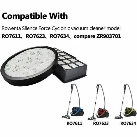 FOZIY Filtre ZR903701,Filtre Rechange ZR903701,Filtres pour Rowenta Silence Force Cyclonic 4aaaa Ro76xx ModÈle Aspirateurs, Filtre Accessoires pour RO7647EA RO7663EA RO7676EA RO7681EA (Modèle RO76xx),une pièce, noir,Fonepro FOZIY Filtre ZR903701,Filtre Rechange ZR903701,Filtres Pour Rowenta Silence Force Cyclonic 4aaaa Ro76xx ModÈle Aspirateurs, Filtre Accessoires Pour RO7647EA RO7663EA RO7676EA RO7681EA (Modèle RO76xx),une Pièce, Noir,Fonepro -Aspirateur et sac Soldes 63528607 3