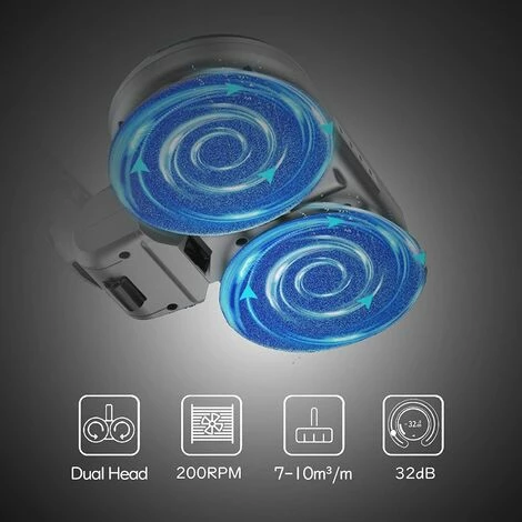 MEZHENG Tête de Vadrouille Electrique pour Aspirateur Dyson V15 V11 V10 V7 V8, Accessoire de Brosse Dyson avec réservoir d'eau Amovible, 6 Vadrouilles Lavables, Accessoire Dyson avec Phares à LED MEZHENG Tête De Vadrouille Electrique Pour Aspirateur Dyson V15 V11 V10 V7 V8, Accessoire De Brosse Dyson Avec Réservoir D'eau Amovible, 6 Vadrouilles Lavables, Accessoire Dyson Avec Phares à LED -Aspirateur et sac Soldes 63701348 2