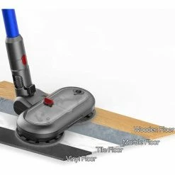 MEZHENG Tête De Vadrouille Electrique Pour Aspirateur Dyson V15 V11 V10 V7 V8, Accessoire De Brosse Dyson Avec Réservoir D'eau Amovible, 6 Vadrouilles Lavables, Accessoire Dyson Avec Phares à LED 3 MEZHENG Tête De Vadrouille Electrique Pour Aspirateur Dyson V15 V11 V10 V7 V8, Accessoire De Brosse Dyson Avec Réservoir D'eau Amovible, 6 Vadrouilles Lavables, Accessoire Dyson Avec Phares à LED -Aspirateur et sac Soldes 63701348 4