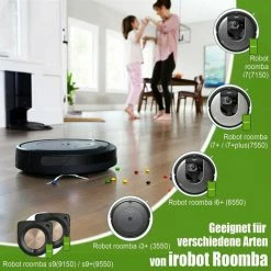 10 Pièces Adaptées Pour Irobot Roomba I7 Robot De Balayage Accessoires Sac à Poussière S9 Sac à Poussière E5 E6,HANBING -Aspirateur et sac Soldes 63783186 5