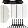MEZHENG Rechange Pour Aspirateur Proscenic M7 PRO, Queta 13 Pièces Rechange Accessoires Pour Aspirateur Proscenic M7 PRO, Avec Brosse Principale Brosses Latérales Filtres Et Chiffons De Nettoyage