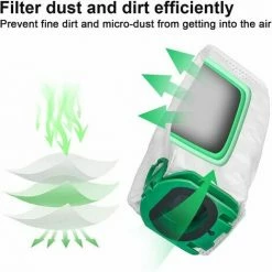 CLEGGFR 10 Sacs D'Aspirateur Pour Vorwerk Sac à Poussière De Rechange Pour Kobold VB100 Aspirateur 2 CLEGGFR 10 Sacs D'Aspirateur Pour Vorwerk Sac à Poussière De Rechange Pour Kobold VB100 Aspirateur -Aspirateur et sac Soldes 63823428 3