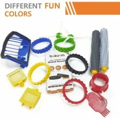 ARC-EN-CIéL PNEUS Roues Pour IROBOT ROOMBA Séries 500, 600, 700, 800 Et 900 (Pack 2 Unités) Antidérapant, Adhérence Exceptionnelle Et Montage Facile Arcenciél -Aspirateur et sac Soldes 64128093 5