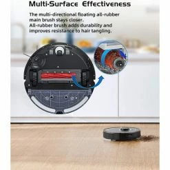 Roborock Q7 Max Aspirateur Robot Laveur 4200 Pa 180 Minutes D'Autonomie Avec LiDAR, Mise à Niveau Du S5 Max Noir 2 Roborock Q7 Max Aspirateur Robot Laveur 4200 Pa 180 Minutes D'Autonomie Avec LiDAR, Mise à Niveau Du S5 Max Noir -Aspirateur et sac Soldes 64391999 3