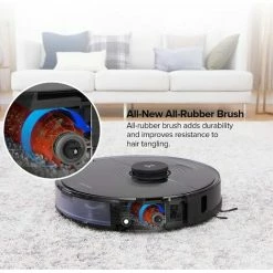 Roborock S7 Aspirateur Robot Puissant 2500Pa Robot LiDAR Navigation - APP-Noir -Aspirateur et sac Soldes 64392000 4