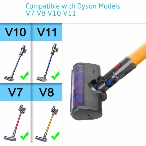 BF Tête de brosse Mope pour aspirateur sans fil Dyson V7 V8 V10 V11 BF Tête De Brosse Mope Pour Aspirateur Sans Fil Dyson V7 V8 V10 V11 -Aspirateur et sac Soldes 65270755 3