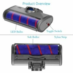 BF Tête De Brosse Mope Pour Aspirateur Sans Fil Dyson V7 V8 V10 V11 4 BF Tête De Brosse Mope Pour Aspirateur Sans Fil Dyson V7 V8 V10 V11 -Aspirateur et sac Soldes 65270755 5