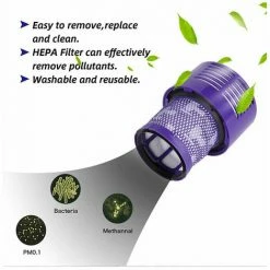 THSINDE Unite De Filtre Lavable Pour Dyson V10 Sv12 Aspirateur De Nettoyage Total Absolue Animaux Cyclone T02Da -Aspirateur et sac Soldes 65441431 3