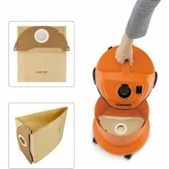 OSQI Lot De 10 Sacs D’aspirateur Pour Karcher 6.904-322.0 3 OSQI Lot De 10 Sacs D’aspirateur Pour Karcher 6.904-322.0 -Aspirateur et sac Soldes 65500860 4